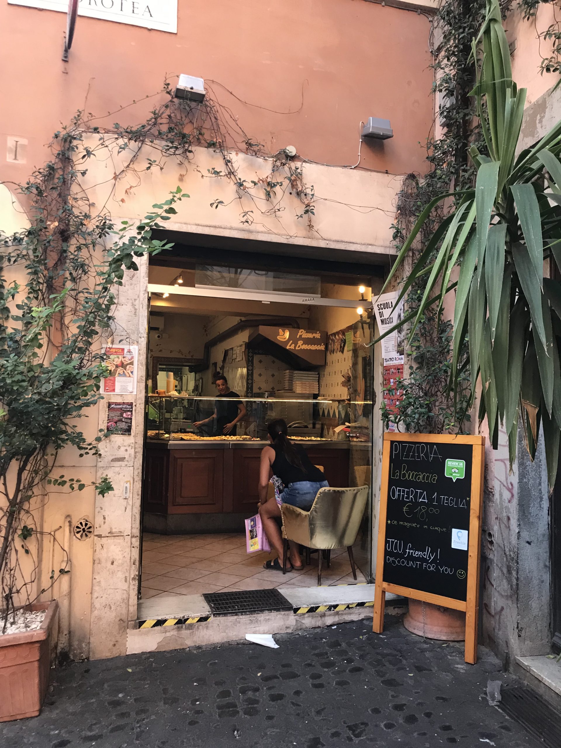 Pizzeria La Boccaccia (Trastevere) Rom