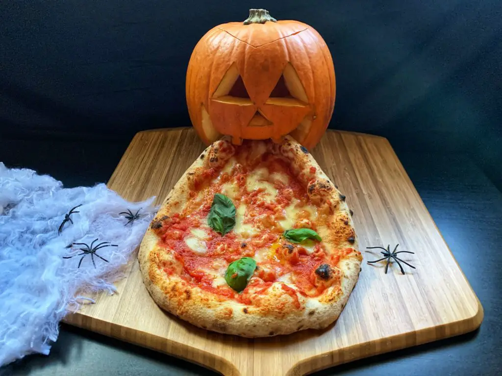 Pizza devouring pumpkin
