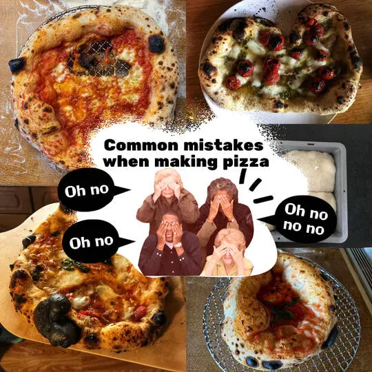 5 common mistakes when making pizza