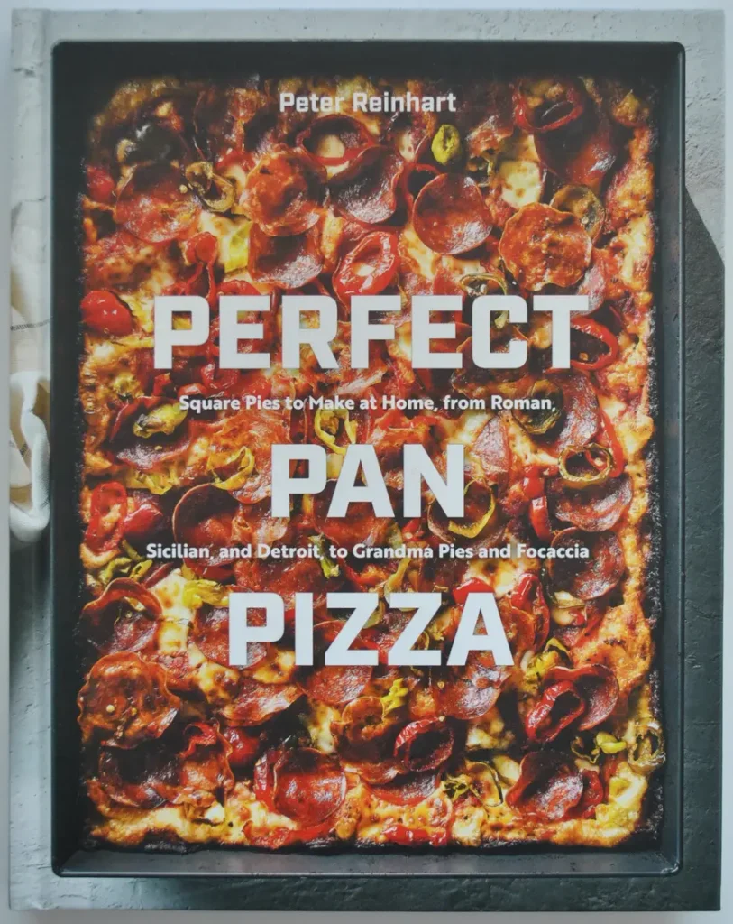 Perfect Pan Pizza by Peter Reinhard Book Cover