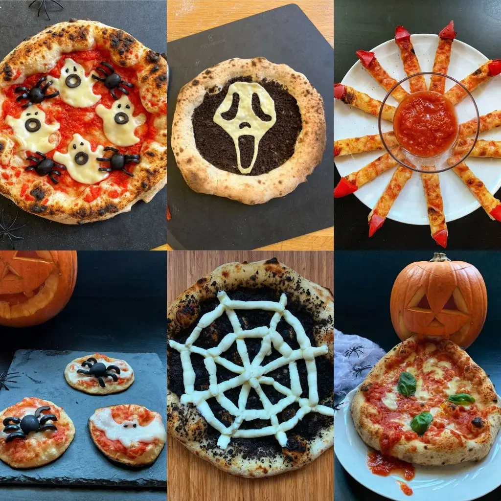 Halloween Pizzas