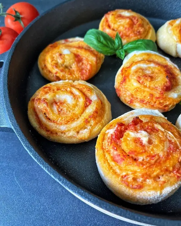 Pizza rolls close-up