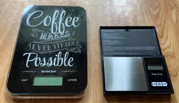 Kitchen scale and precision scale