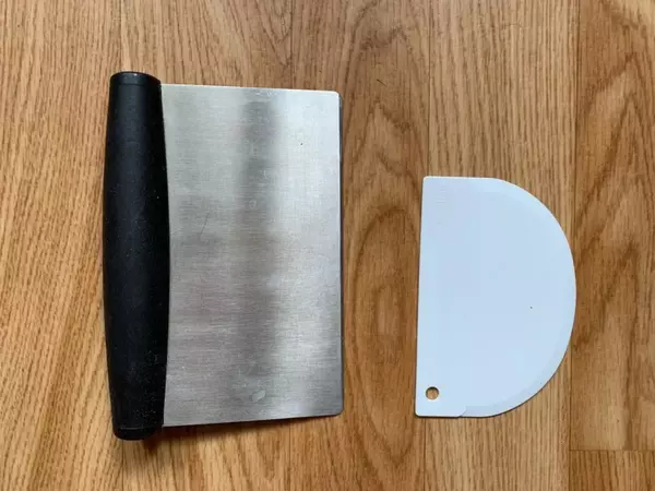 Dough scraper Steel Plastic